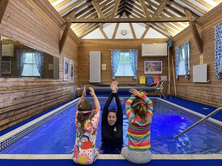 Swimming Lessons at The Waiting Room Pool